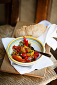 Marinated peppers