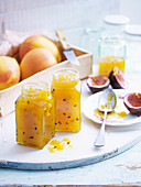 Mango-Passionsfrucht-Marmelade mit Limette