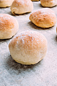 Mini White Bread Rolls