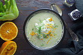 Fennel and orange soup