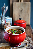Greek lentil soup