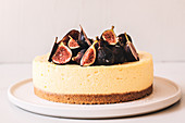 Cheesecake with Figs