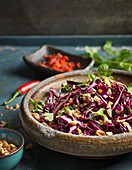 Red cabbage salad