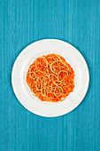 Spaghetti mit Tomaten