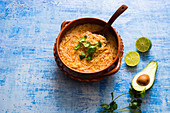Sopa de fideo (Mexican noodle soup)