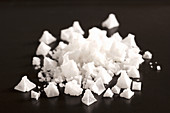 Pyramid salt crystals from India