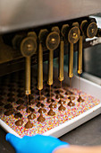 Maschine zur Herstellung von Schokoladenostereiern
