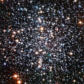 Messier 4 globular star cluster,Hubble image