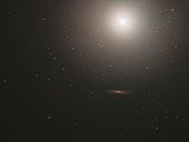Messier 89 elliptical galaxy,Hubble image