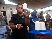 Water filters for a remote community,Indonesia