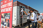 Fire safety training,Detroit,USA