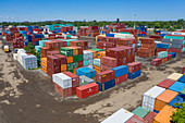 Shipping terminal,Detroit,USA
