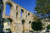 Kavala Aqueduct,Macedonia,Greece