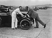 MG M type at Brooklands