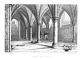 Gerards Hall Crypt, Guildhall London, 1886