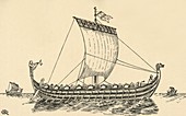 The Norman Ship (based on the Bayeux Tapestry), (1931)