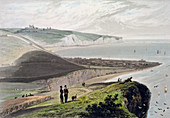 Dover, from Shakespeare's Cliff, Kent, 1829