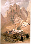 Convent of St Catherine with Mount Horeb, February 19th 1839