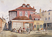 View of Hungerford Market, Westminster, London, 1841