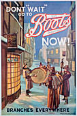 Advert for Boots the Chemists, 1924