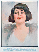 Pond's Cream advert, 1928