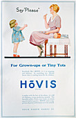 Hovis bread advert, 1921