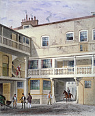 The Three Kings Inn on Piccadilly, Westminster, London, 1856