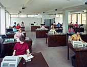 Administration office, West Yorkshire, 1968