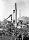 Mitchell Main coal preparation plant, Yorkshire, 1956