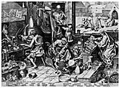Elixir of Life: 'The Alchemist, 1558