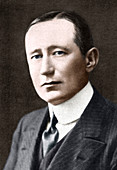 Guglielmo Marconi, Italian physicist and inventor, 1926