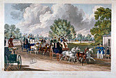The Four-in-Hand Club, Hyde Park, London, 1838
