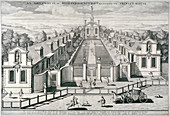 Trinity Almshouses, Mile End Road, Stepney, London, 1696