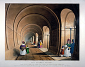 Thames Tunnel, London, 1835