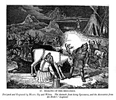 Milking of the Rein-deer, 1843
