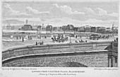 Blackfriars Bridge, London, 1809
