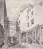 Chick Lane, City of London, 1825