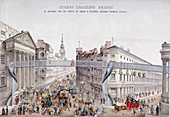 Street Crossing Bridge', London, 1862