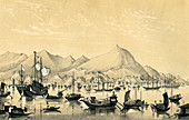 Victoria Town, Hong Kong Island', 1847