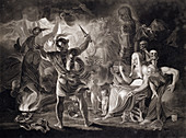 Macbeth, the Three Witches and Hecate, 1805