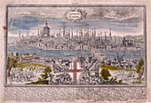 View of London, c1710