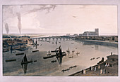 View of London from Somerset House, 1805