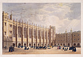 Christ's Hospital, London, c1825
