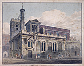 St Dunstan in the West, London, 1811