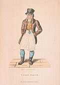 A Ticket-porter, c1830