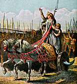 Boadicea And Her Army', (c1850)