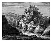 Landscape of the Island of Timor, 19th century