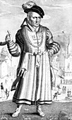 William Sommers, court jester of Henry VIII, (1825)