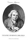 Erasmus Darwin, English physician and naturalist, 1795