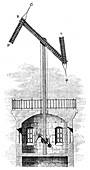Telegraph tower for Claude Chappe's semaphore, 1792